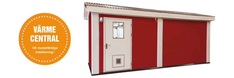 Bild värmecentral, nyckelfärdig värmelösning