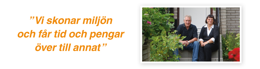 Bild på kunderna Erland och Britta Gräsman